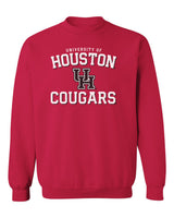 Houston Cougars Crewneck Sweatshirt - University of Houston UH Cougars Arch