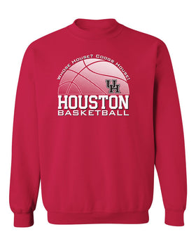 Houston Cougars Crewneck Sweatshirt - Houston Cougars Basketball Coogs House