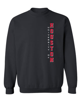 Houston Cougars Crewneck Sweatshirt - Vertical University of Houston