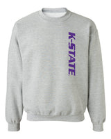K-State Wildcats Crewneck Sweatshirt - K-State Vertical