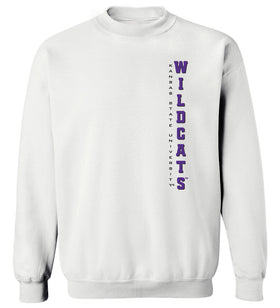 K-State Wildcats Crewneck Sweatshirt - Vertical Kansas State Wildcats