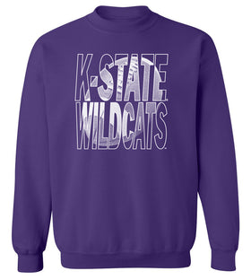 K-State Wildcats Crewneck Sweatshirt - K-State Wildcats Football Image