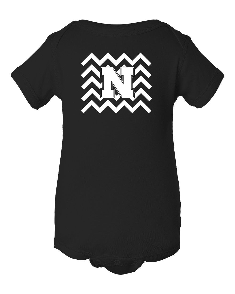 Nebraska Cornhuskers Football Chevron Infant Onesie