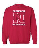 Nebraska Cornhuskers Football "CornBorn N Nebraska" Crewneck Sweatshirt