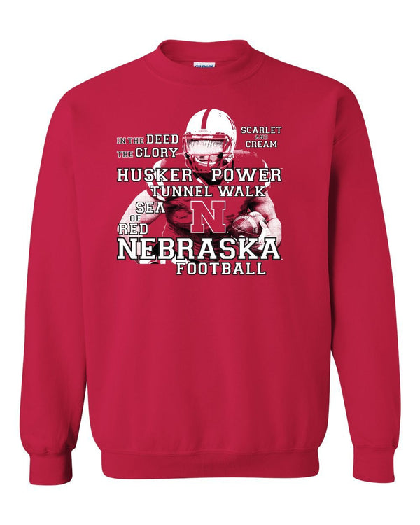Nebraska Cornhuskers Football Traditions Crewneck Sweatshirt