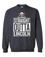 Nebraska Cornhuskers Blackshirts "STRAIGHT OUTTA LINCOLN" Crewneck Sweatshirt
