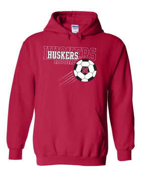 Nebraska Huskers Soccer Hooded Sweatshirt