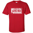 Nebraska Huskers T-Shirt License Plate