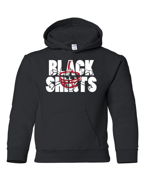 Nebraska Cornhuskers Football BLACKSHIRTS Youth Hooded Sweatshirt