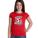 Nebraska Huskers Volleyball "Dream Big" Youth Girls Tee Shirt