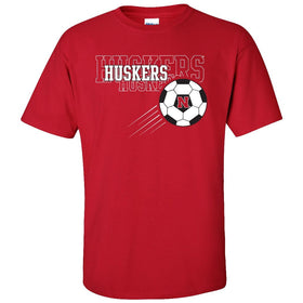 Nebraska Huskers Soccer Tee Shirt