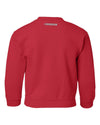 Nebraska Cornhuskers Football BLACKSHIRTS on Red Youth Crewneck Sweatshirt