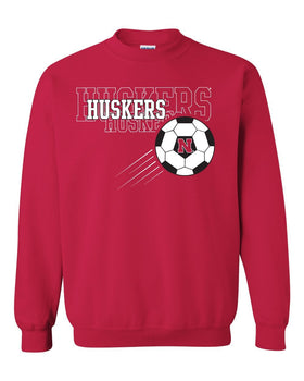 Nebraska Huskers Soccer Crewneck Sweatshirt