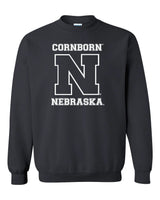 Nebraska Cornhuskers Football "CornBorn N Nebraska" Crewneck Sweatshirt