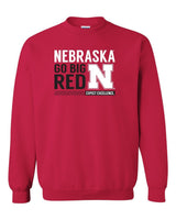 Nebraska Cornhuskers "Expect Excellence" Crewneck Sweatshirt