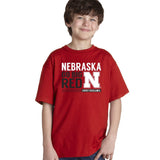 Nebraska Cornhuskers "Expect Excellence" Youth Boys Tee Shirt