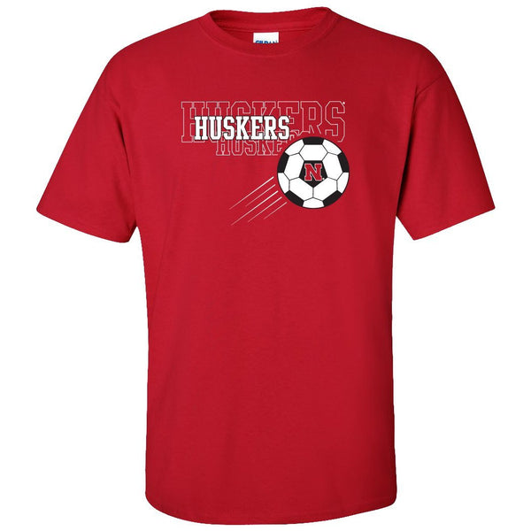 Nebraska Huskers Soccer Tee Shirt