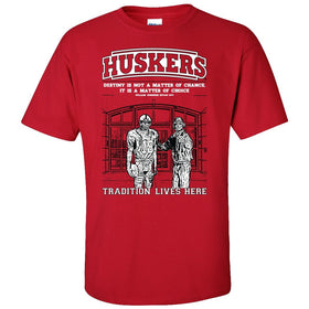 Nebraska Cornhuskers Football Tradition Lives Here Berringer & Osborne Tee Shirt
