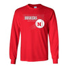 Nebraska Huskers x 3 Baseball Long Sleeve Tee Shirt
