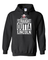 Nebraska Cornhuskers Blackshirts "STRAIGHT OUTTA LINCOLN" Hooded Sweatshirt