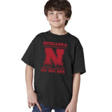 Nebraska Cornhuskers "Nebraska N GO BIG RED" Youth Boys Tee Shirt