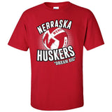 Nebraska Huskers Volleyball "Dream Big" Tee Shirt