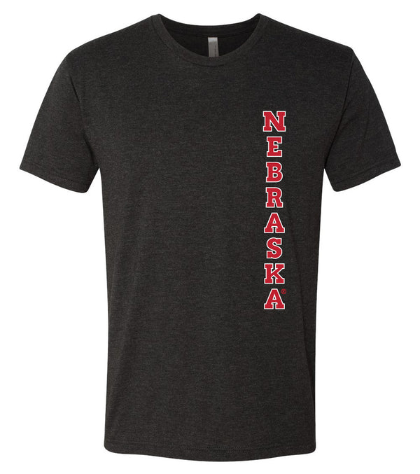 Premium Ultra-Soft Tri-Blend Nebraska Cornhuskers Vertical 