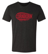 Nebraska Tee Shirt Premium Tri-Blend - CORNBORN - Forever a Nebraskan