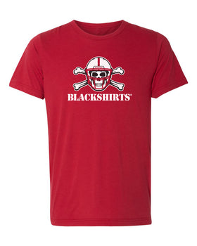 Nebraska Huskers Premium Tri-Blend Tee Shirt - NEW Official Blackshirts Logo