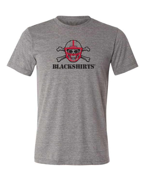 Nebraska Huskers Premium Tri-Blend Tee Shirt - NEW Official Blackshirts Logo