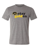Iowa Hawkeyes Premium Tri-Blend Tee Shirt - Stay Golden