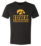 Iowa Hawkeyes Premium Tri-Blend Tee Shirt - Iowa Hawkeyes Wrestling