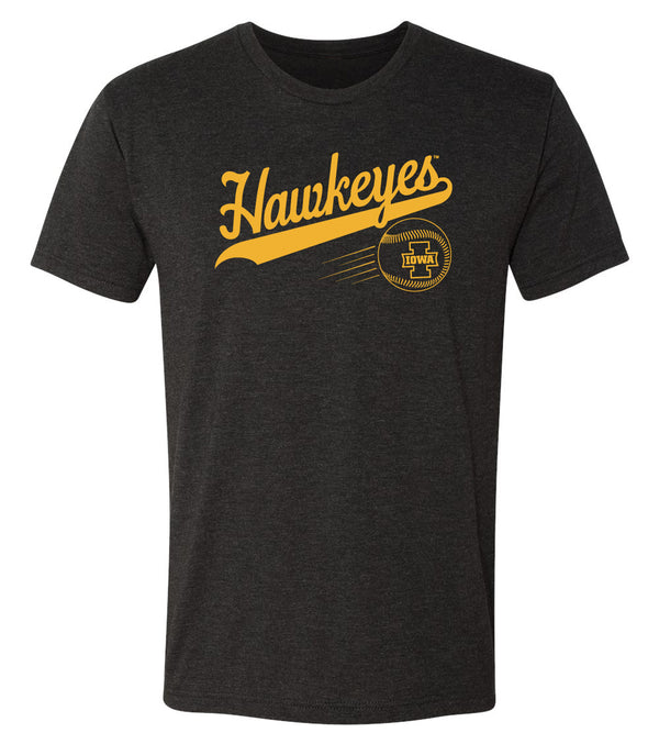 Iowa Hawkeyes Premium Tri-Blend Tee Shirt - Iowa Hawkeyes Baseball