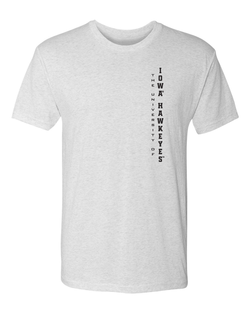 Iowa Hawkeyes Premium Tri-Blend Tee Shirt - Vert University of Iowa Hawkeyes
