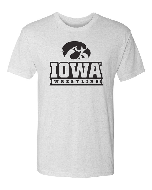 Iowa Hawkeyes Premium Tri-Blend Tee Shirt - Iowa Hawkeyes Wrestling