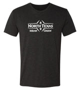 North Texas Mean Green Premium Tri-Blend Tee Shirt - Mean Green Football Laces