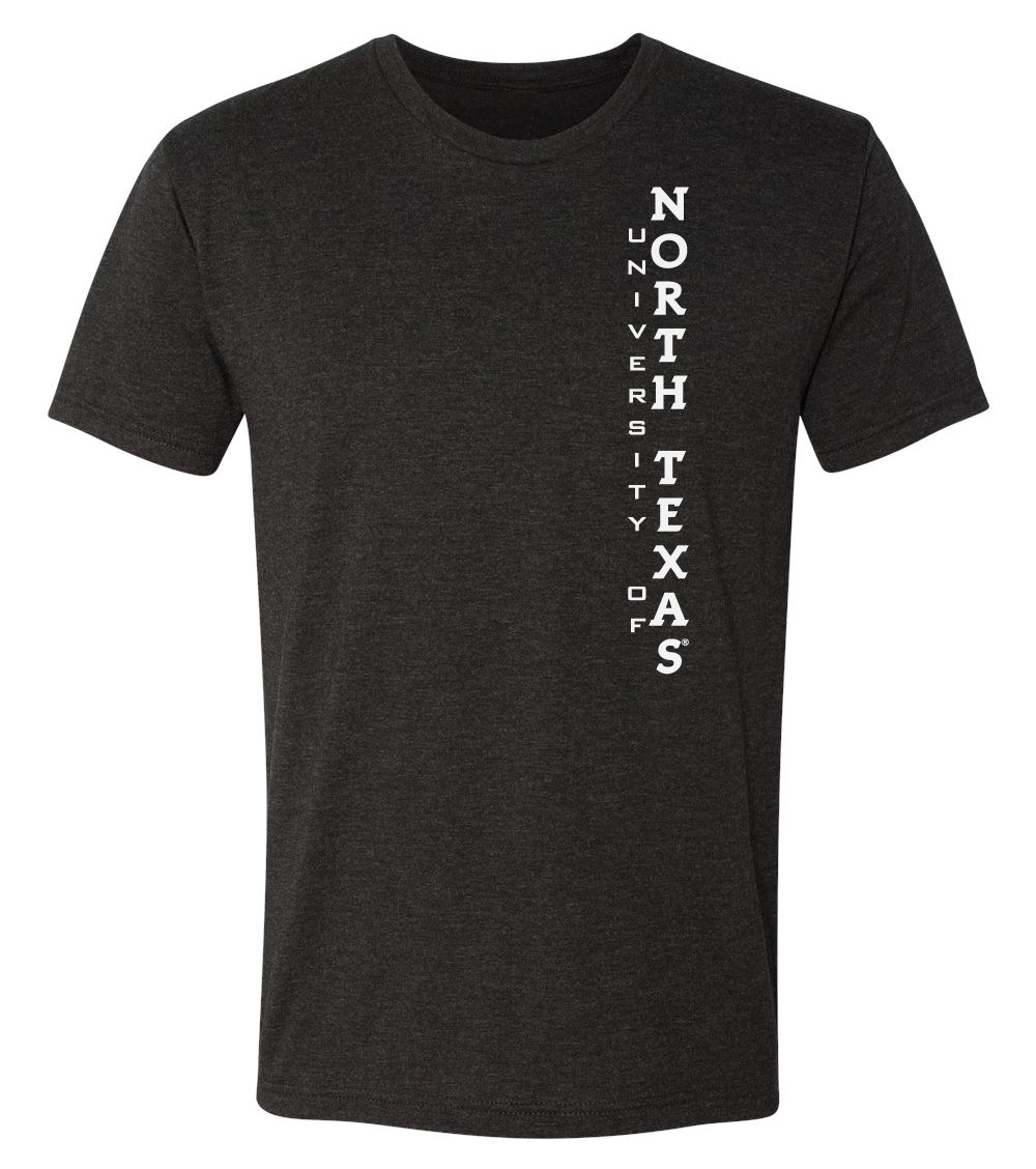 North Texas Mean Green Premium Tri-Blend Tee Shirt - Vert University of North Texas