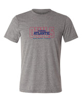 Florida Atlantic Owls Premium Tri-Blend Tee Shirt - FAU Owls Background