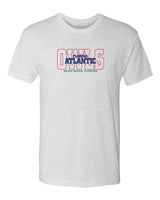 Florida Atlantic Owls Premium Tri-Blend Tee Shirt - FAU Owls Background