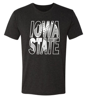 Iowa State Cyclones Premium Tri-Blend Tee Shirt - Iowa State Football Image