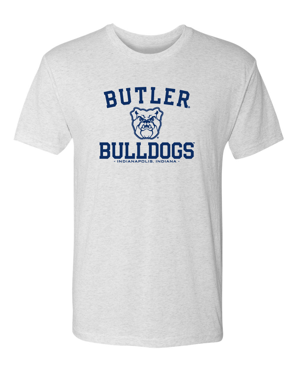 Butler Bulldogs Premium Tri-Blend Tee Shirt - Butler Bulldogs Arch Primary Logo