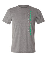 North Dakota Fighting Hawks Premium Tri-Blend Tee Shirt - Vertical University of North Dakota