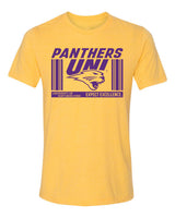 Northern Iowa Panthers Premium Tri-Blend Tee Shirt - UNI Expect Excellence