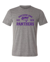 Northern Iowa Panthers Premium Tri-Blend Tee Shirt - UNI Established 1876