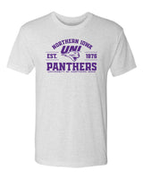 Northern Iowa Panthers Premium Tri-Blend Tee Shirt - UNI Established 1876