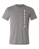 San Diego State Aztecs Premium Tri-Blend Tee Shirt - Vertical Aztecs
