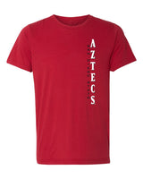 San Diego State Aztecs Premium Tri-Blend Tee Shirt - Vertical Aztecs
