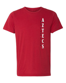 San Diego State Aztecs Premium Tri-Blend Tee Shirt - Vertical Aztecs