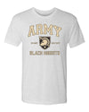 Army Black Knights Premium Tri-Blend Tee Shirt - Army Arch Primary Logo