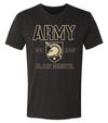 Army Black Knights Premium Tri-Blend Tee Shirt - Army West Point Established 1802